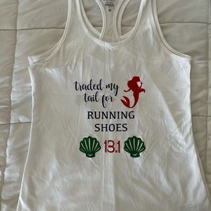 Nike tank top custom made for Princess 1/2 marathon